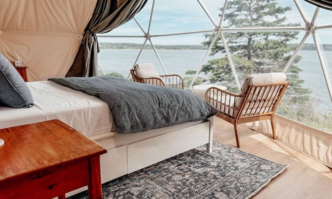 LaHave House | The Lookout Dome Two - Private Hot Tub