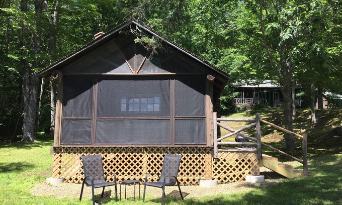 Industry Cabin | The Love Nest - a Cozy Lakefront Log Cabin