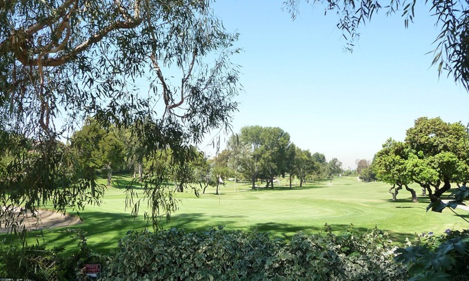 West Covina House | The PEACOCK suite next to a country club