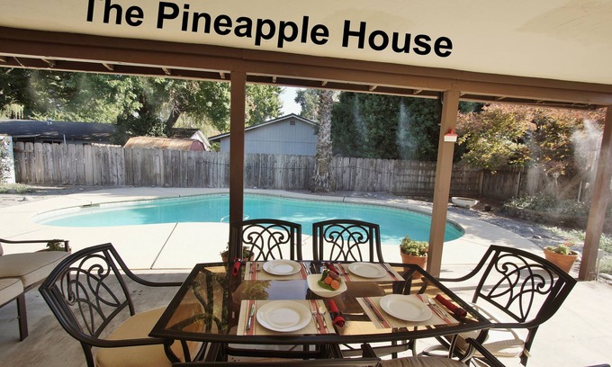 Redding House | The Pineapple House -Swimming Pool- Best Reviews!