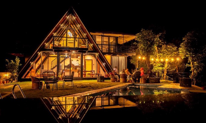 Pokhara Villa | The Pipal Tree, Mountain Villa in Pokhara with Private Pool