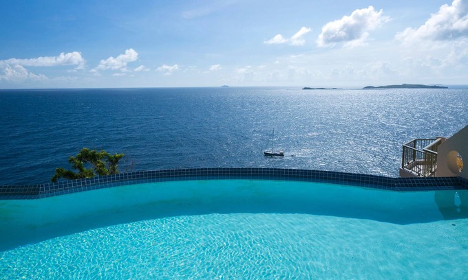 Great Cruz Bay House | THE POINT - Amazing Luxury Home, Breathtaking Views!