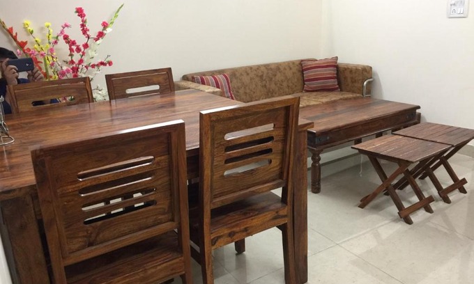Sainik Farm House | The Raveesh E24 - 2BHK Serviced Apartment