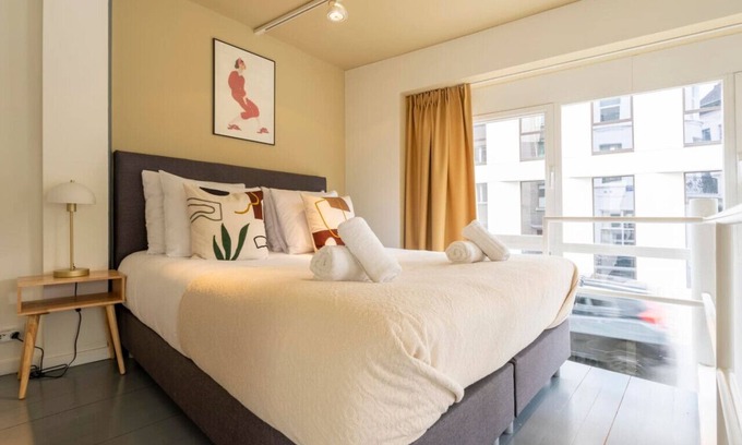 Antwerp Apartment | The Red With Pearls by SHWAY