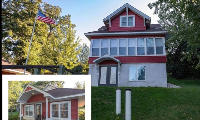 Ortonville House | The Rusty Anchor ★ Lake Home + Guest Cottage ★ 4BR + 4BA