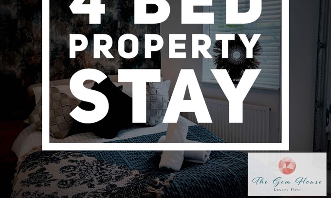 Canterbury House | The Spacious Gem Stay 💎 With Hot Tub & Parking
