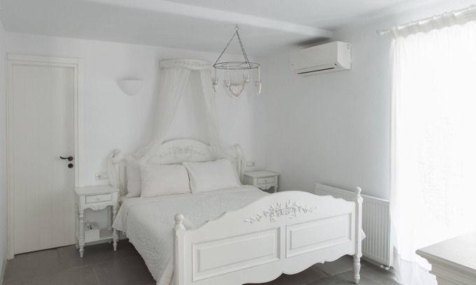 Antiparos Villa | The villa Yialos has see view in sunset and swimming pool