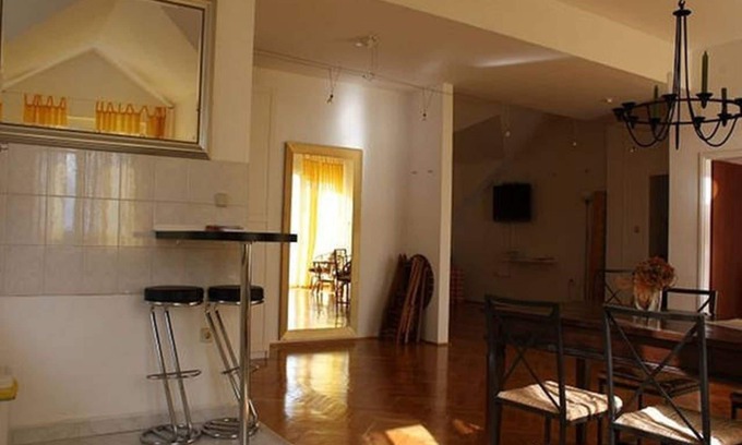 Seget Donji House | Third Floor apartment with approx. 120m ² air conditioning, 2x bathroom, balcony panoramic sea view