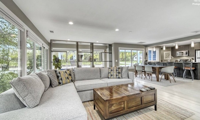 Douglas House | This charming home is nestled just behind downtown Douglas. A quick walk will