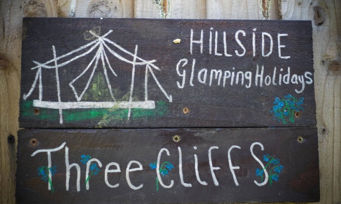 Llangennith RV Rental | Three Cliffs - Safari Glamping Tent - Llangennith