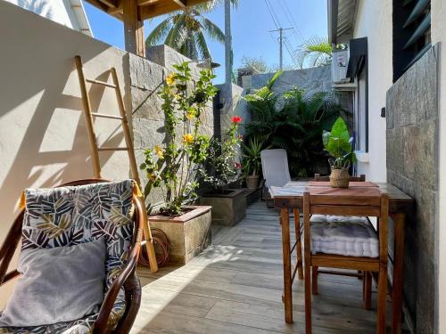 La Saline Les Bains Apartment | Ti Kaz Corail, à 3 mn à pied de la PLAGE et du LAGON cristallin de Trou d'eau - Saline les bains