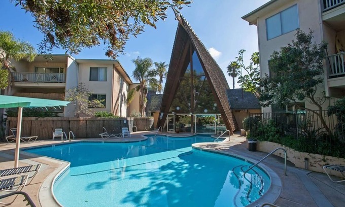 Point Loma Heights Condo | Tiki Condo -charming, tropical, retro; great location near beach; pool & parking