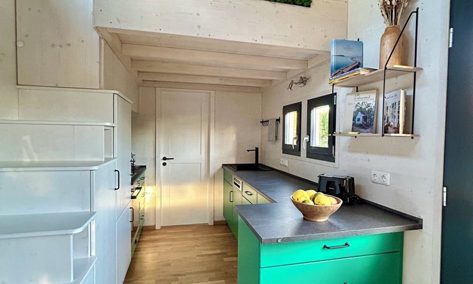 Scharten House | Tiny house adventure with hot tub