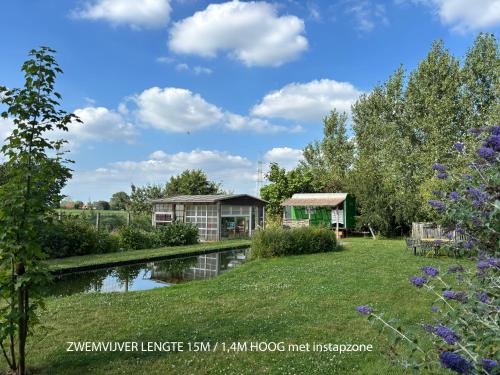 Otegem Other | Tiny house at the ecological swimming pool