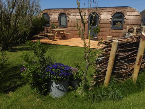 Abbestede Apartment | Tiny House De Keet, in Natuurgebied en vlakbij het Strand