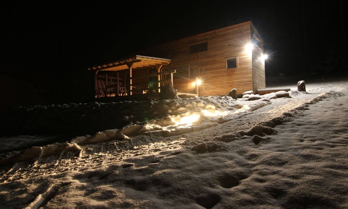 Trutnov Cabin | Tiny House Lhota - with HotTube by Alka