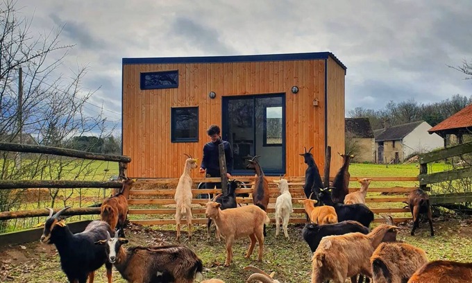 Girolles Cabin | Tiny House Nature in the heart of a goat farm near Montargis - 1h from Paris!