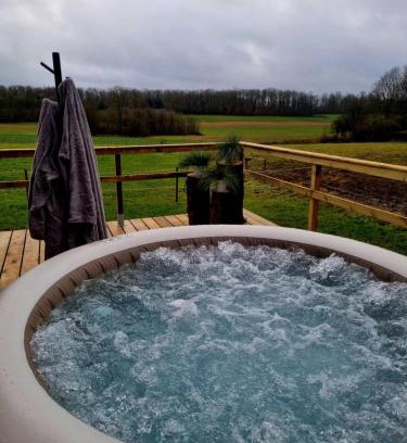 Tinlot Cabin | Tiny housse serenity avec jacuzzi
