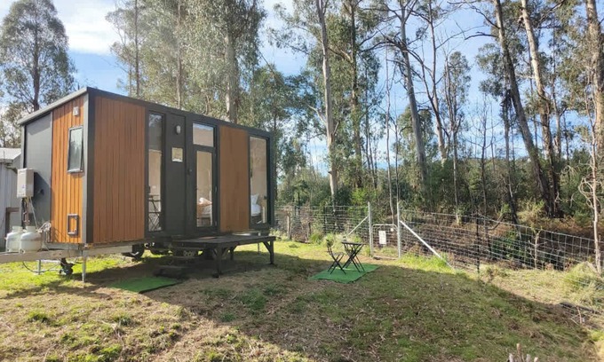 Goongerah House | Tiny Retreat by the River by Tiny Away
