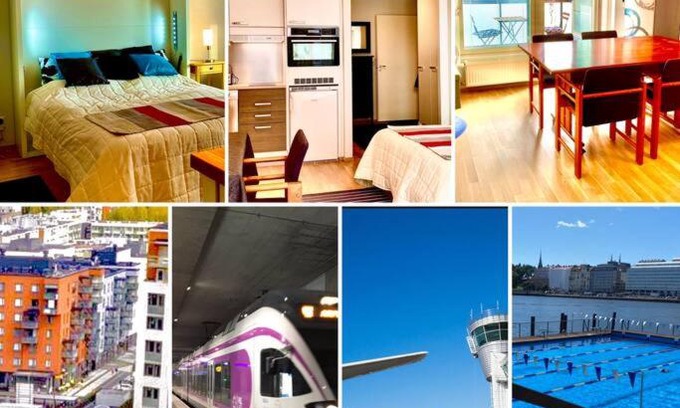 Vantaa Apartment | To LuxStudio KARNEOLI From Helsinki Airport 6 min, to City 27min, Free Parking in Kivistö