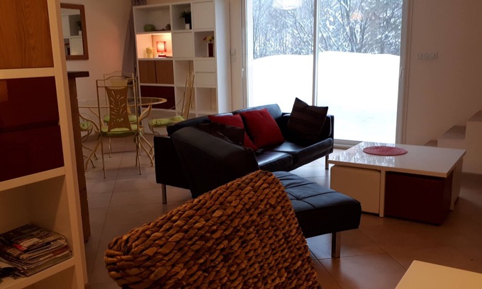 Bellefontaine Apartment | TOP-OF-THE-RANGE DUPLEX 95 m2 GARDEN GROUND TO 1.8 KM SKI STATION