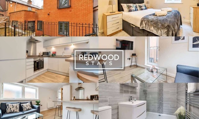 Basingstoke Apartment | Town Centre APT + Netflix + FREE Wi-Fi &Near Shops
