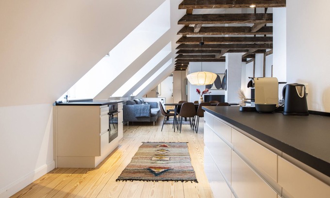 Copenhagen City Centre Apartment | Town Hall Penthouse by Daniel&Jacob’s