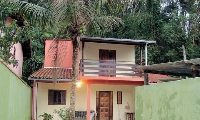 Ubatuba House | Townhouse w / 3 accom terrace rooms. 12 Paying car park. 5 cars Churrasq. covered Ubatuba