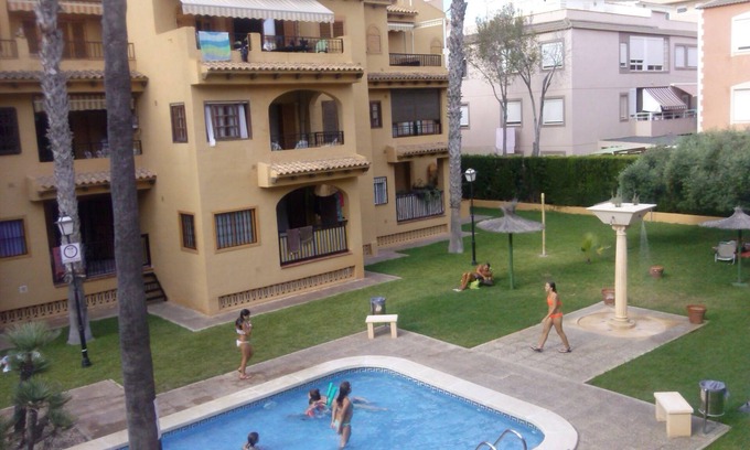 La Mata Apartment | Townhouse with pool 3 'from the beach.