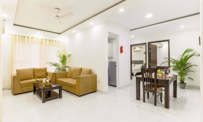 Sushant Lok Apartment | Tranquil 2BHK Oasis in the Heart of Gurugram