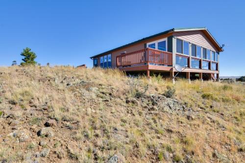 Hartsel House | Tranquil Cabin Getaway with Panoramic Mtn View!