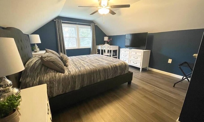 Schenectady House | Tranquil Schenectady Getaway: 3BR Stylish Retreat