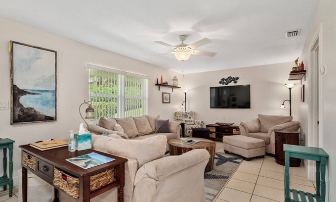 Melbourne Beach Apartment | Tranquility Starfish Suite - Oceanfront Paradise!
