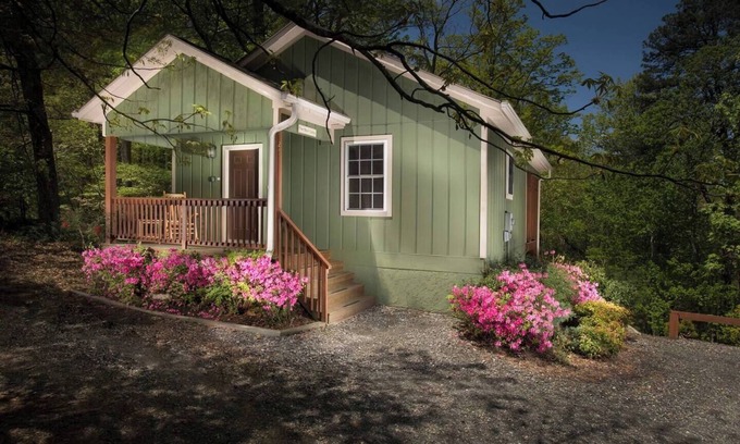 Asheville House | Treetop View | HotTub | Fireplace | EVCharger