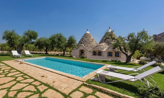 Martina Franca Villa | Trullo Atena - Trullo with private pool, outdoor gym and steam room