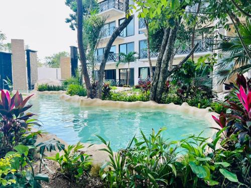 Zama Apartment | Tulum Stylish 2BR Penthhouse, Private Terrace, Grill and Pool