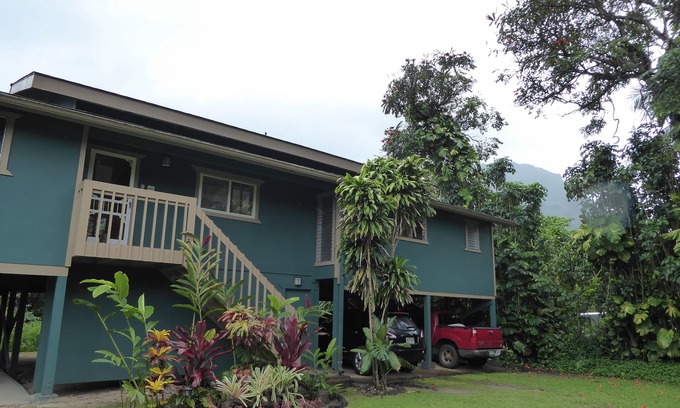 Wainiha House | Tunnels Beach short walk, AirConditioned home TVR 1344 , TAT 000-961-1264-01