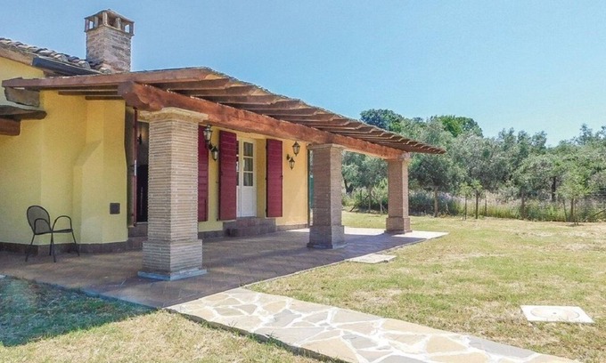 Monteverdi Marittimo House | Tuscany: House "Old Abbey" among the olive trees with pool