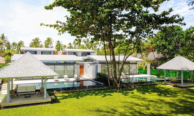 Khok Kloi Villa | Twin Villas Natai South - 5 Bedrooms Luxury Beachfront Villa