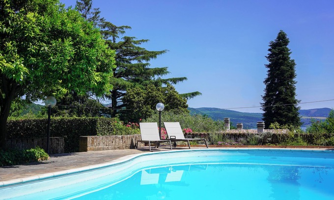 Lake Bracciano Villa | Two Cozy Cottages with Lake and Castle Views