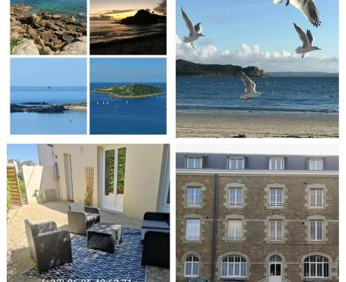 Trebeurden House | TY SAM Bretagne - Bel appartement maison RDC Terrasse T3-T4 proche plages et commerces