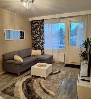 Lappeenranta Apartment | Tyylikäs kaksio keskustasta parkkipaikalla,wifi