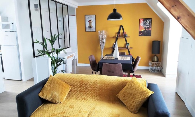 Coutances Apartment | "Un Air de Jazz" Appartement T2 en plein Centre-Ville rénové