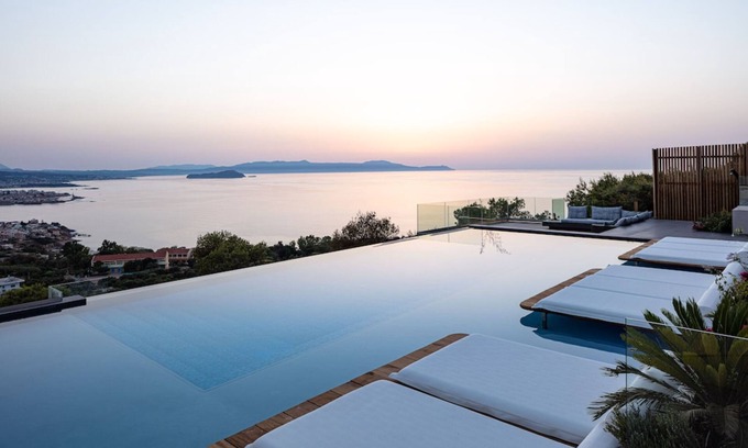 Halepa Villa | Unbelievable Unobstructed Views, Amazing Location Inside a Forest, Full Privacy!