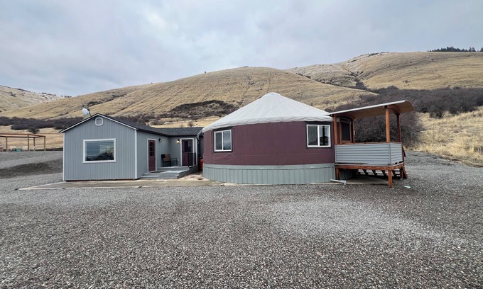Cove House | Unbelievable yurt home. 1300 sq ft. Not your average yurt.