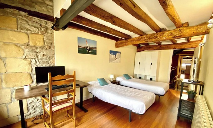 Hondarribia House | Unique 4-floor Home in Historic Plaza Casa Axula