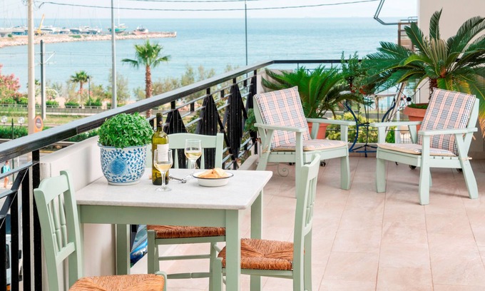 Palaio Faliro House | Unique flat with Sea view by Athenian Home, Athenian Homes