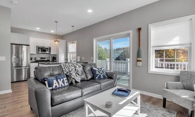 Lime Lake-Machias House | Unit 2 · Modern, 2BR Lakefront Cottage