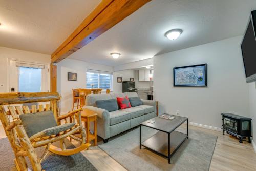Sandy Apartment | Updated Home with Mtn Views 8 Mi to Snowbird Resort