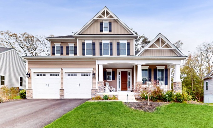 The Glade House | Upgraded home with pools, sports courts, bikes, chef's kitchen, firepit, & gym